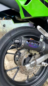 Knalpot Ninja 2 Tak R RR SS Silincer only Karbon DOFF-02 Original RPL RACING EXHAUST