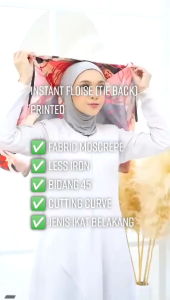 Bawal instant ikat belakang