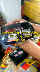 LAMPU STOP LED MSX RX KING CB 100 JAPSTYLE 3IN1 rubahan