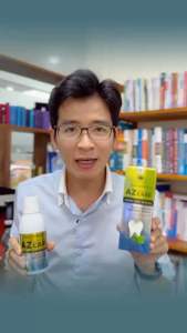 Nước súc miệng AZCARE thơm miệng giảm ê buốt sạch khuẩn 999% khoang miệng 260ml