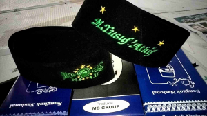 kopiah anak dan dewasa bordir Nama / Peci anak NU anak