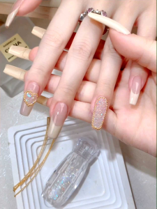 Túi phụ kiện dây bi trang trí móng tay nail