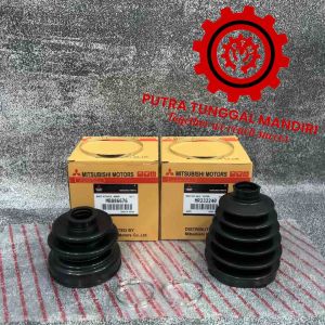 Boot Drive Shaft/Boot CV Joint Bagian Luar Dan dalam In&Out Mitsubishi Pajero Sport-Triton 2.5cc 2.8cc/L200 1Set(2Pcs) MB886676+MR232240
