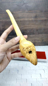 Cangklong Kayu Kemuning Gading Ukir Pak Jenggot C33