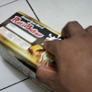 Kotak wadah roti bakar/panggang isi 25 pcs