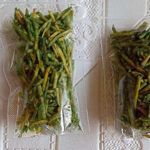 Kripik Stik Banana Rasa Pedas Rumput Laut Serba Murah