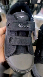 ASADI student black school shoe/ kasut sekolah 6513