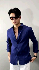 Áo sơ mi nam nữ dài tay DWIN trơn basic chất nhung tăm cao cấp chống nhăn