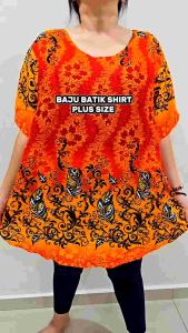 Baju Batik Mum Plus Size
