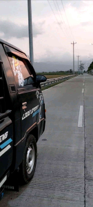 Knalpot brong L300 cumi darat buang samping kanan