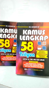 OBRALL KAMUS LENGKAP 58 TRILYUN INGGRIS-INDONESIA INDONESIA-INGGRIS B55