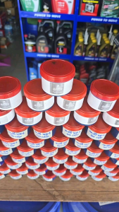 TOP1 จารบี ** แบ่งขาย ** จาระบีแบ่งขาย Synthetic Lithium Complexทนความร้อนสูงถึง280องศาC ของแท้100% **แบ่งขาย** ขนาด50กรัม เหมาะสำหรับงานหนัก รอบจัดและแรงเสียดทานสูง ป้องกันการชะล้างของน้ำยึดและยึดเกาะวัสดุต่างๆได้ดีใช้ชามครัช สไลด์ครัชรถมอไซด์ พูลเล่ย