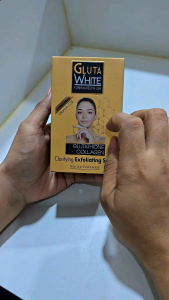 Gluta White Clarifying Exfoliating Soap and Gluta White Age Defying Whitening Lotion. Vitamin C E & Glutathione Collagen. 250 ml. USA Formulated. Beauty and Wellness Store.