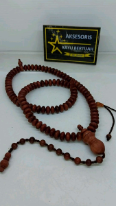 Tasbih Kayu Bidara Arab Terbaru Butiran Pipi