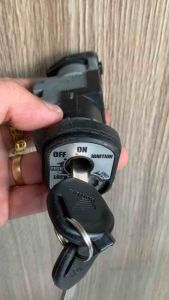 (Khoá zin cũ)Ổ khoá Wave Alpha 2017-2020 chính hãng đã qua sử dụng