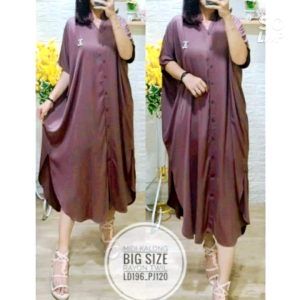 DASTER MIDI KALONG || kain rayon super premium