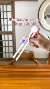 SAKUMINI Penguin Chopstick Training Sumpit Belajar Makan Bayi Anak