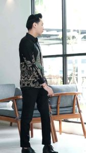 Kemeja Batik Pria Lengan Panjang Terbaru - Hem Batik Pria Modern - Baju Batik Pria Terlaris - Kemeja
