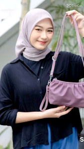 COD Shaqueena by Biru tsabita tas wanita kerut