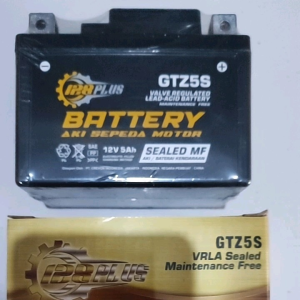 Aki Motor Aki Kering & Aki Murah GTZ5 S: Pilihan Terbaik untuk Beat, Vario, Scoopy, dan Mio