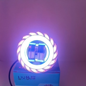 Lampu projie Daimeker Jauh Dekat Putih Kuning High Low AE DE Spiral Running