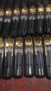 Personalized Fork & Spoon: Customizable Dining Utensils for Food Lovers