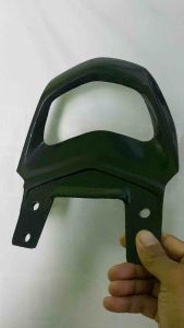 Behel Vixion Old Bagian Belakang Bahan Alumunium Varian Warna Silver dan Hitam