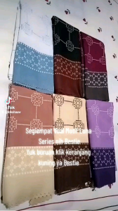 HIJAB SEGIEMPAT VOAL MOTIF / MOTIF PEGUNUNGAN/ MOTIV LUNA / KERUDUNG MODERN / VOAL MURAH PREMIUM