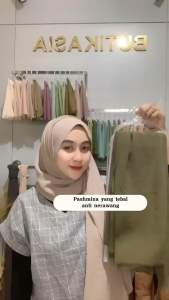 Kerudung Jilbab Hijab Pashmina Crinkle Airflow Premium