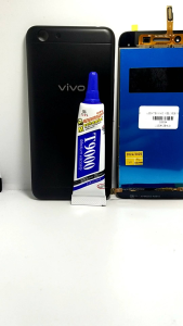 Lcd  fulset Vivo Y53 2017 + backdoor lem 15ml tutup batre bazel casing