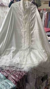 Mukena dewasa sutra jaguar renda kd kupu”. renda. bwah tile. model bagian kepala 2in1