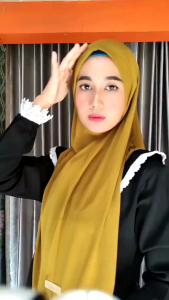 sakinah Husna jilbab instan syiria bergo Jersey harian daily premium
