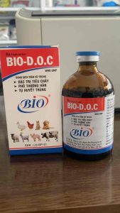 BIO-D.O.C 20ml100ml - Xử Lý Tiêu Chảy Phó Thương Hàn Tụ Huyết Trùng Ở Chó Mèo Gà Heo Trâu Bò Dê Cừu