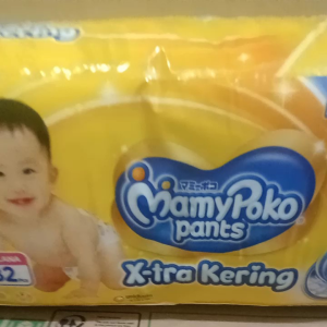 MAMYPOKO PANTS X-TRA kering ukuran M isi 32 pcs