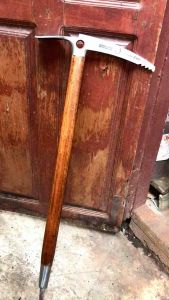 อุปกรณ์ไต่เขาของฝรั่งเศส Rare Ice Axe Claudius Simond Chamonix Mont Blanc Made in France