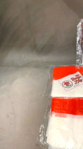 BENDERA MERAH PUTIH INDONESIA PELASTIK 1 IKAT 10 PAK 1PAK 100LEMBAR