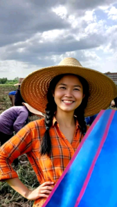 ผ้ายกมันสำประหลัง ไซด์พิเศษ กว้าง 2 ยาว 2เมตร ตัดเย็บแน่นหนา ผ้า 2 ชั้น สายยกหนาขึ้นและเย็บเสริมสาย กุ้นริม