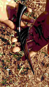 มีดเดือยไก่ (ทรงสไลด์) ความยาวใบมีด 5นิ้ว ตีจากเหล็กก้านวาล์วไม่ขึ้นสนิม พร้อมปัดเงา ด้ามปลอกไม้ขาวดำ มีดเดือย มีดเดือย ไก่ - Lazada