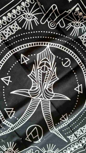 scraft- slayer bandana syal bahan tebal cotton polyester scraft masker motif band music - multifungsi masker fashion