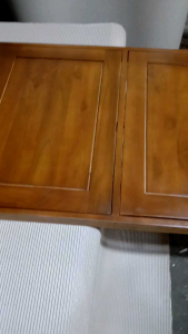 pintu kolong dapur kayu jati