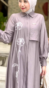 DRESS GAMIS MODE SYANIA ADA JUMBO TERBARU BY MDLY