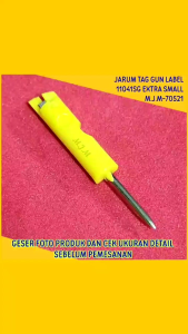 Jarum Tag Gun alat tembak label 11041SG EXTRA SMALL / Tagging Needle Jarum Refill Tag Gun Hand Tag M.J.M-70521