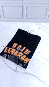 BIG RAMADHAN SALE - Kaos Anak Laki-laki Perempuan Baju Lebaran Anak Umur 1-12 Tahun Tema Idul Fitri Hari Raya Mudik Pulang Kampung THR Bahan Katun Combed 30s