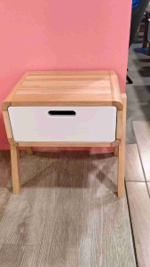 Side Table Bedroom Bed Side Table with Drawer Rack Kecil Meja Dalam Bilik Tidur Meja Tepi Katil Nightstand Rak Bilik Side Bed Table Mini Side Table