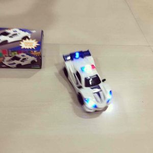 Mainan Mobil Polisi Anak dengan Lampu & Musik