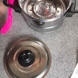 COD Panci Kukus mini tutup Stainles16cm/Panci Kopi MURAH COD