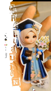 10pcs Topper Pelengkap Buket Bunga Kado Wisuda