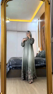 Alesha - NEW JEENA SET HIJAB: Gamis Set Jilbab Segi 4 Terbaru