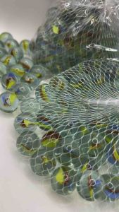 {ส่งฟรี} ลูกแก้ว  คลาสสิค สีใสตาแมว (80-100 ลูก)ตกแต่ง ตู้ปลา หรือ ต้นไม้ ให้สวยงาม มีพร้อมส่ง