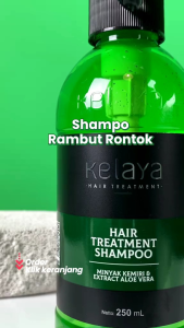 Kelaya Hair Treatment series Shampoo Minyak Kemiri & Extract Aloe vera 250ml/ Hair Serum 100ml / Hair Revitalizer 100ml